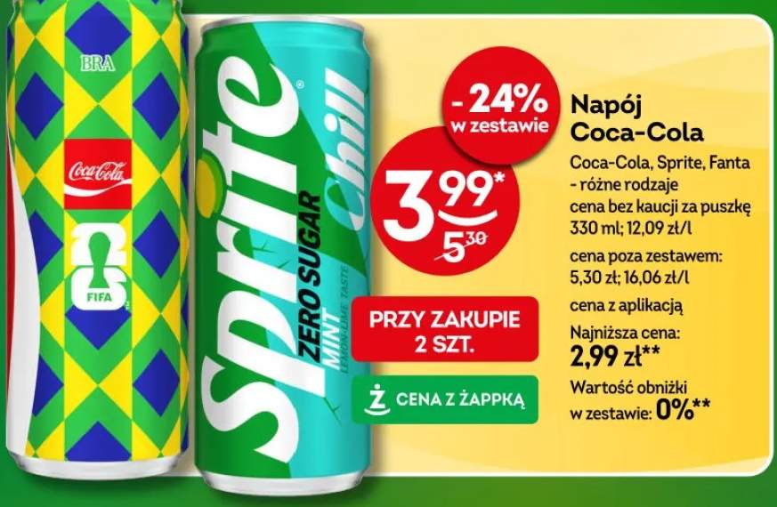 Napój Coca-Cola