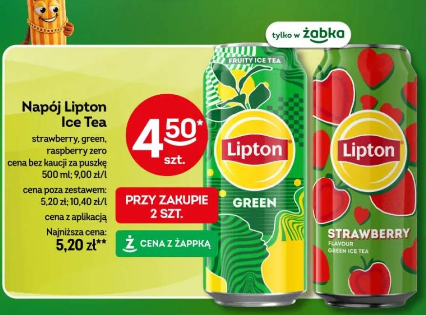 Napój Lipton Ice Tea green