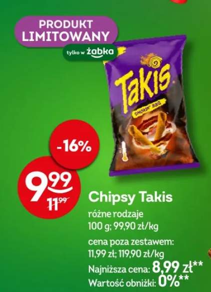 Chipsy Takis Smoky BBQ