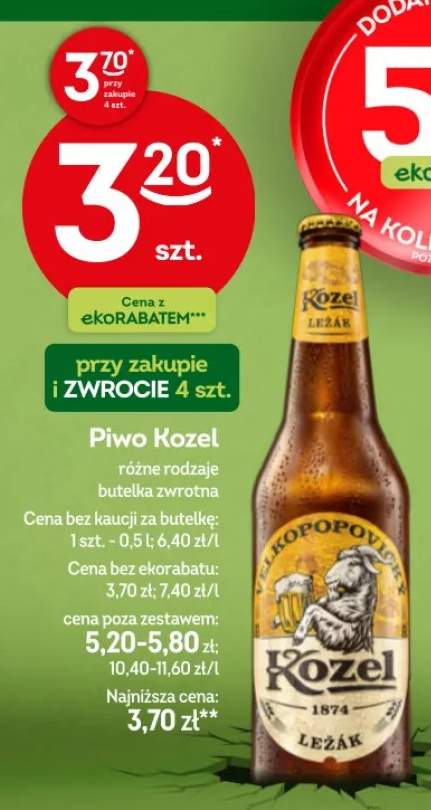 Piwo Kozel Leżak