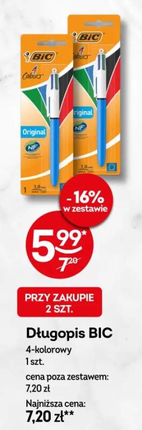 Długopis BIC 4-kolorowy Original