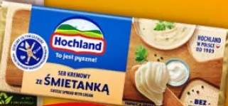 Ser Topiony Śmietankowy Hochland ze śmietanką