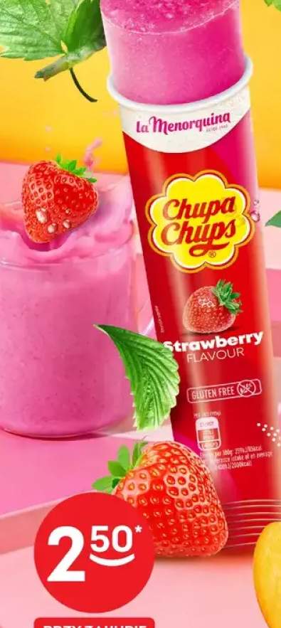 Lody Chupa Chups strawberry