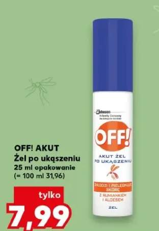 Żel po ukąszeniu OFF! Akut