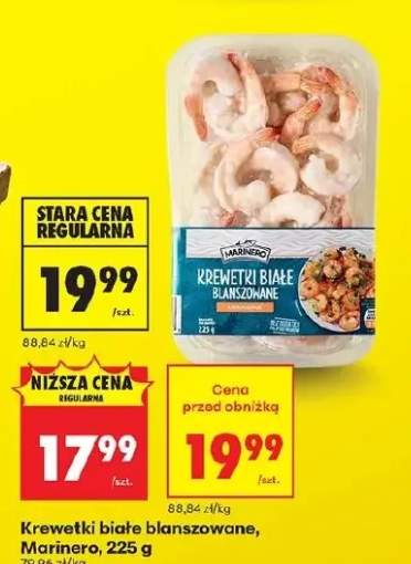 Krewetki białe blanszowane Marinero