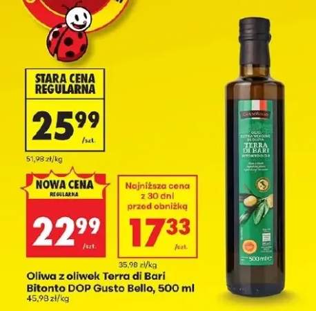 Oliwa z oliwek Terra di Bari Bitonto DOP Gusto Bello
