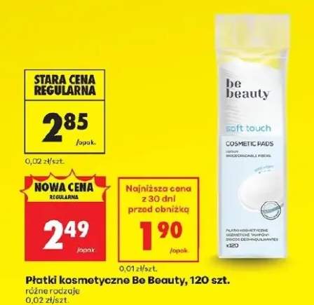 Płatki kosmetyczne Be Beauty soft touch