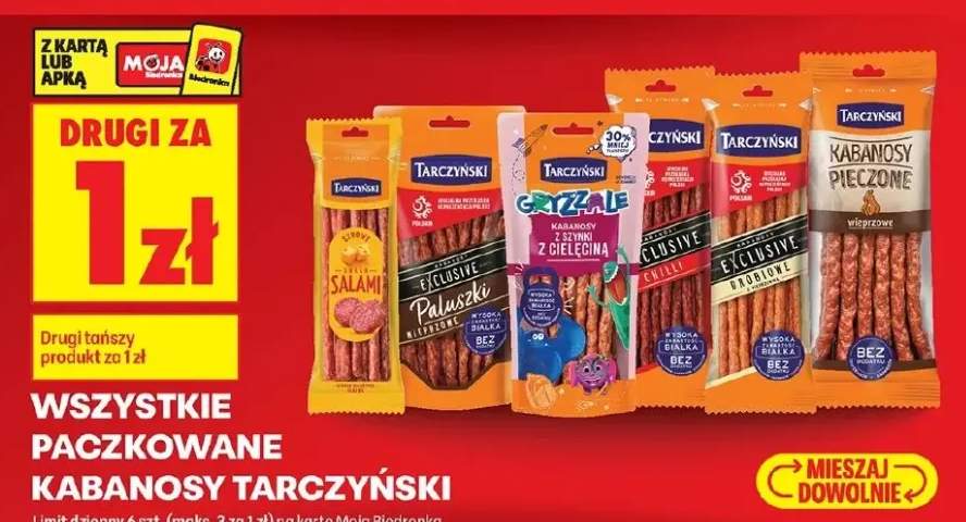 Kabanosy Tarczyński Snack Salami
