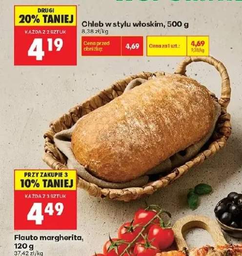 Chleb w stylu włoskim