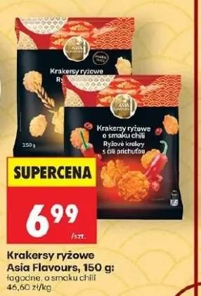 Krakersy ryżowe Asia Flavours łagodne