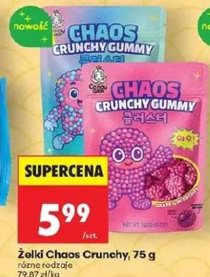 Żelki Chaos Crunchy Gummy Candy Queen