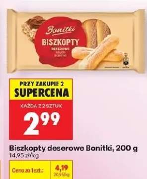 Biszkopty deserowe Bonitki