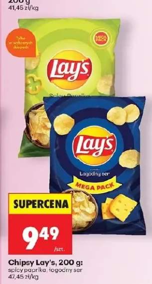 Chipsy Lay's spicy paprika