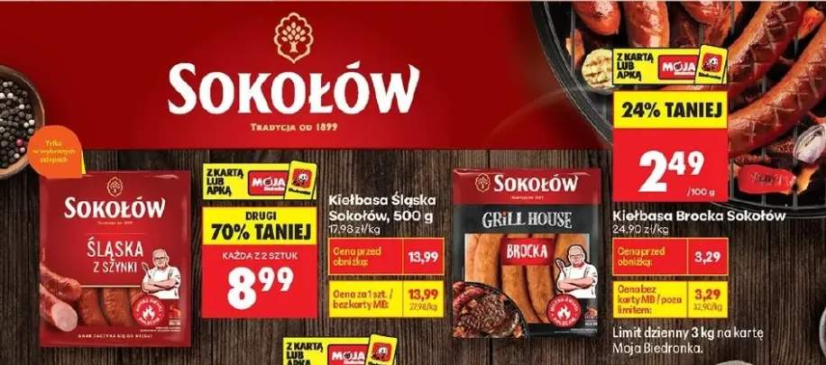 Kiełbasa Śląska Sokołów