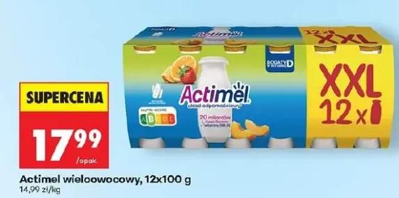 Jogurt Actimel wieloowocowy