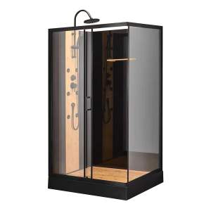 Breezz Kabina prostokątna hydromasażowa Woody 100x80x225