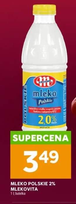 Mleko polskie 2% Mlekovita