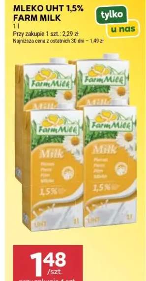 Mleko UHT 1,5% Farm Milk