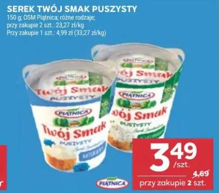 Serek Twój Smak Puszysty OSM Piątnica