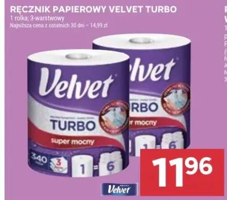 Ręcznik papierowy Velvet Turbo 3-warstwowy