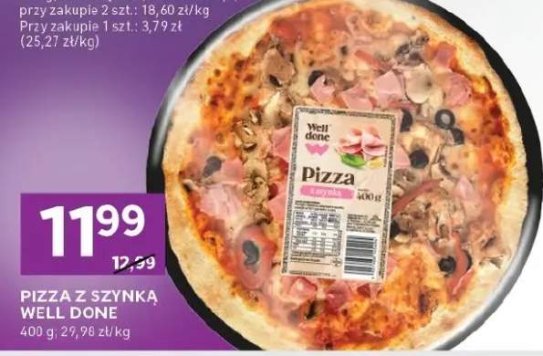 Pizza z szynką Well Done