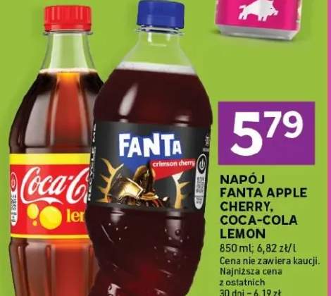 Napój Coca-Cola Lemon