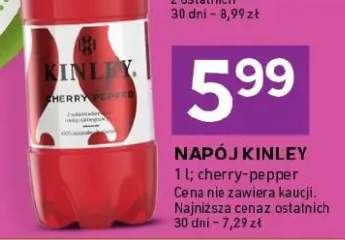 Napój Kinley cherry-pepper