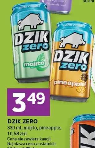 Napój energetyczny Dzik Zero mojito