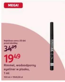 Rimmel wodoodporny eyeliner w pisaku