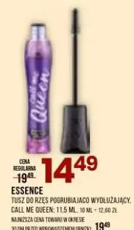 Tusz do rzęs pogrubiająco wydłużający Essence Call Me Queen