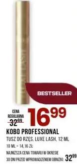 Tusz do rzęs Luxe Lash Kobo Professional