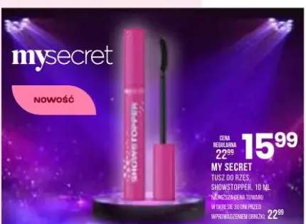 Tusz do rzęs Showstopper My Secret