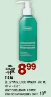 Żel myjący Ziaja liście manuka