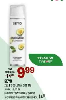 Żel do golenia Seyo Avocado Summer 200ml