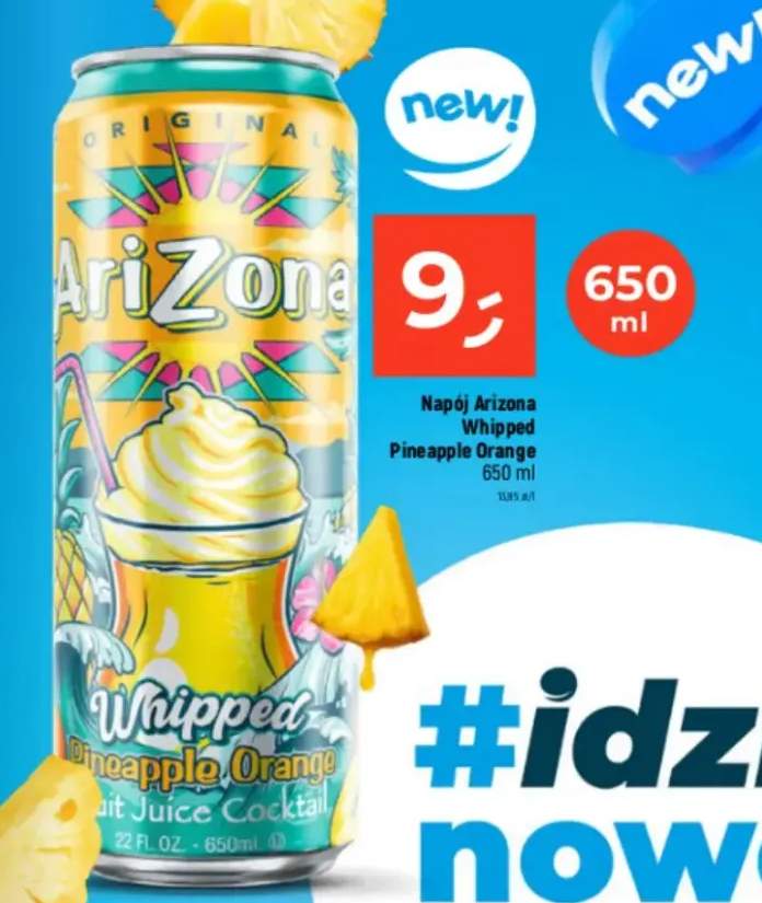 Napój Arizona Whipped Pineapple Orange