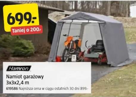 Namiot garażowy Hamron 3x3x2,4m