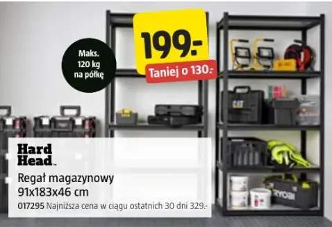 Regał magazynowy Hard Head 91x183x46cm