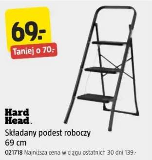Składany podest roboczy Hard Head. 69cm