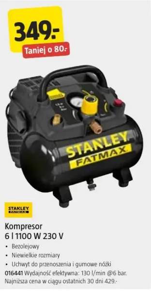 Kompresor Stanley FatMax 6l 1100W 230V