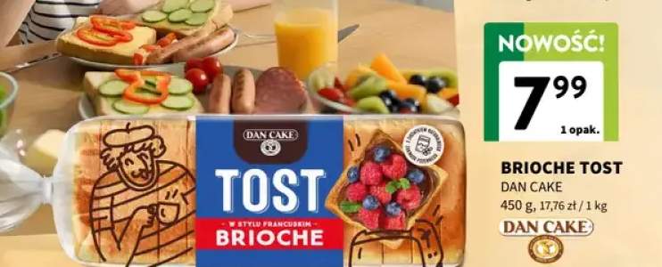 Brioche Tost Dan Cake