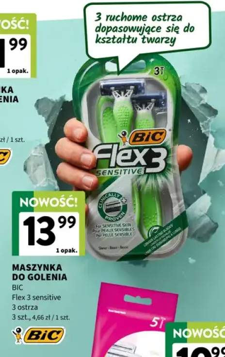 Maszynka do golenia BIC Flex 3 Sensitive 3 ostrza