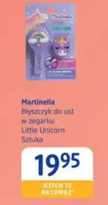 Błyszczyk do ust w zegarku Martinelia Little Unicorn