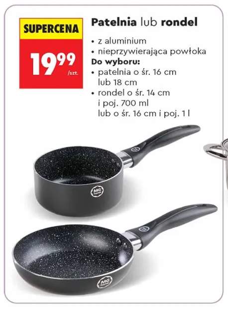 Rondel o śr. 14cm i poj. 700ml MG home