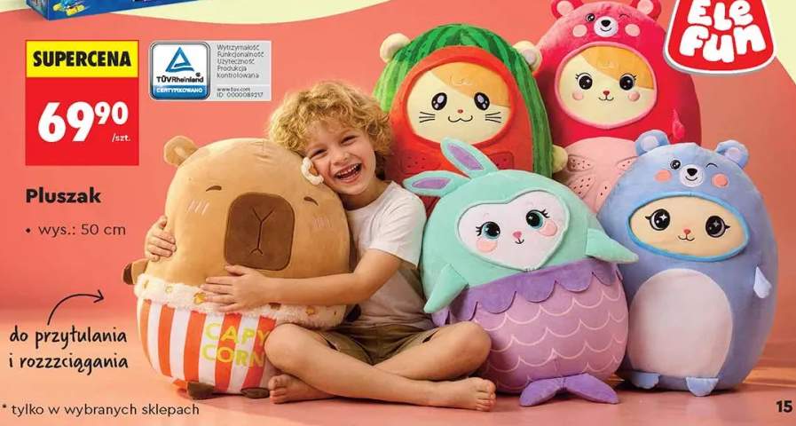 Pluszak Ele Fun wys. 50cm