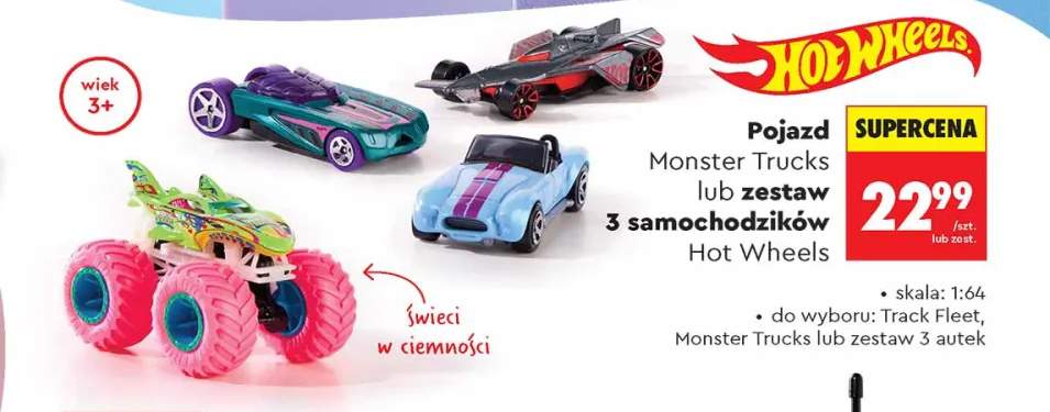 Pojazd Hot Wheels Track Fleet skala 1:64
