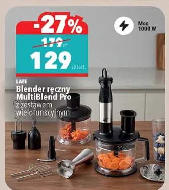 Blender ręczny LAFE MultiBlend Pro z zestawem wielofunkcyjnym Moc 1000W