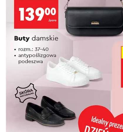 Buty damskie Venezia skóra naturalna antypoślizgowa podeszwa