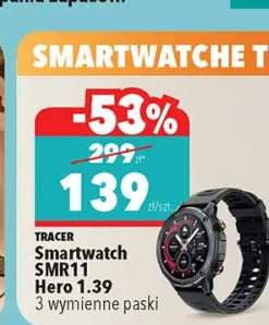 Smartwatch TRACER SMR11 Hero 1.39 3 wymienne paski