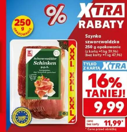 Szynka szwarcwaldzka K-Classic