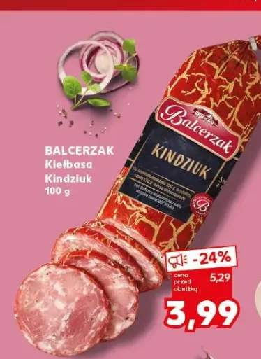 Kiełbasa Kindziuk Balcerzak